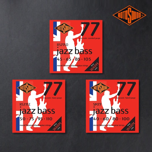 [ROTOSOUND] Jazz Bass 77 Series 로토사운드 베이스 기타 스트링