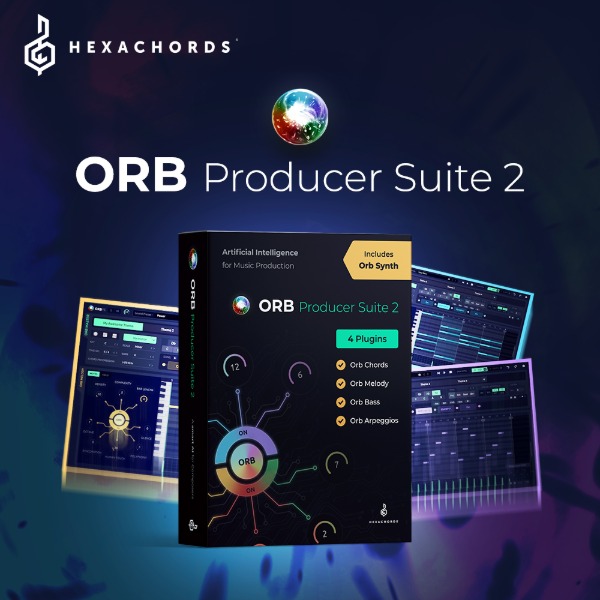 [Hexachords] ORB Producer suite 2 헥사코드 오브프로듀서 플러그인 (전자배송)