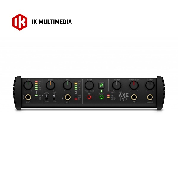 IK Multimedia AXE I/O 프리미엄 기타,베이스 오디오 인터페이스