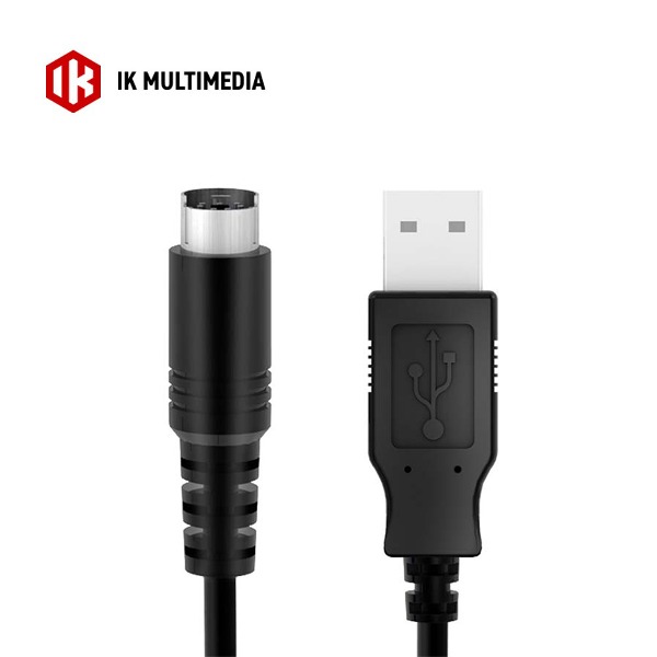IK Multimedia iRig용 USB-A to Mini-DIN 케이블