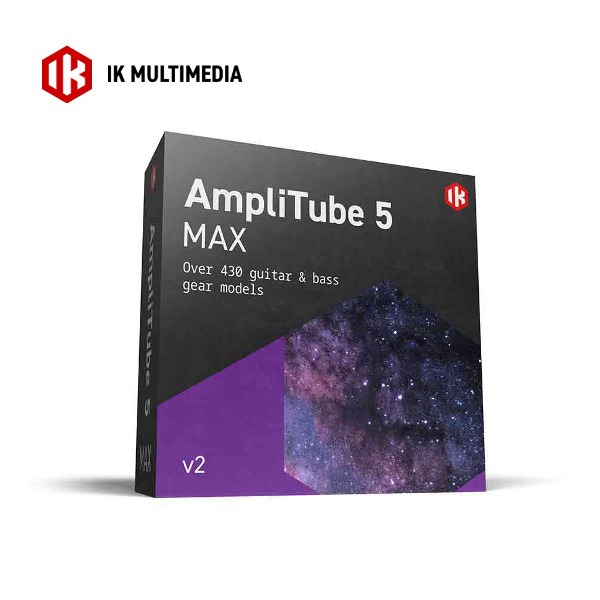 IK Multimedia AmpliTube 5 MAX v2 기타/베이스 소프트웨어★실시간전자배송★
