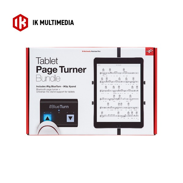IK Multimedia Tablet Page Turner Bundle 태블릿 페이지 터너 번들 패키지