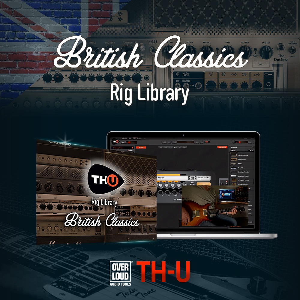[Overloud] British Classic 오버라우드 플러그인 (전자배송) TH-U 확장팩