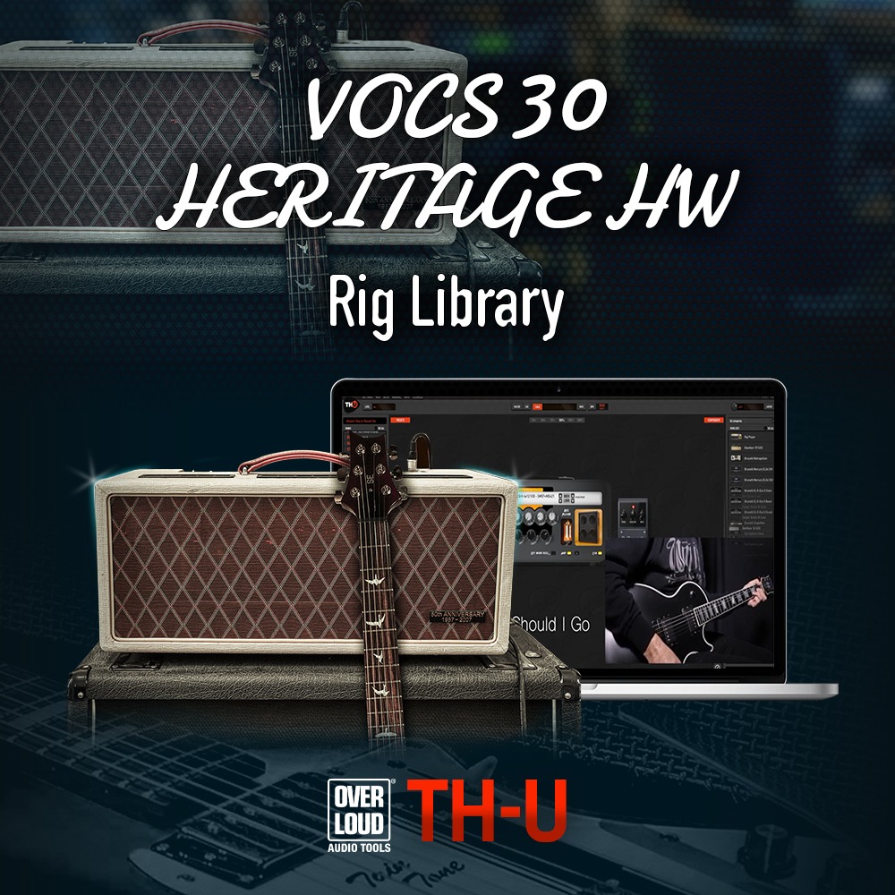 [Overloud] Vocs 30 Heritage HW 플러그인 (전자배송) TH-U 확장팩