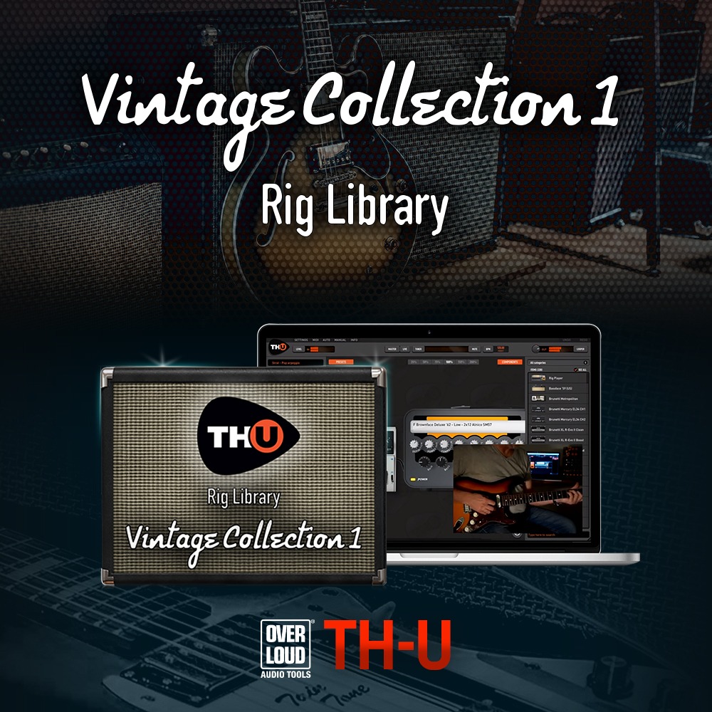 [Overloud] Vintage Collection 1 오버라우드 플러그인 (전자배송) TH-U 확장팩